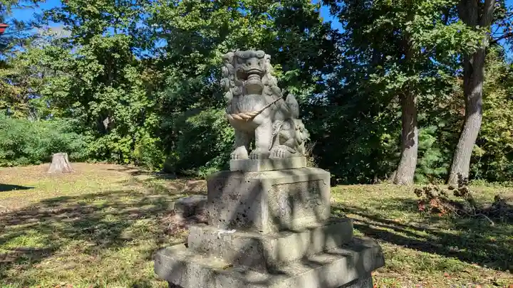 幕別神社の狛犬