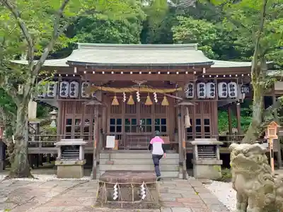 石切劔箭神社上之社の本殿・本堂