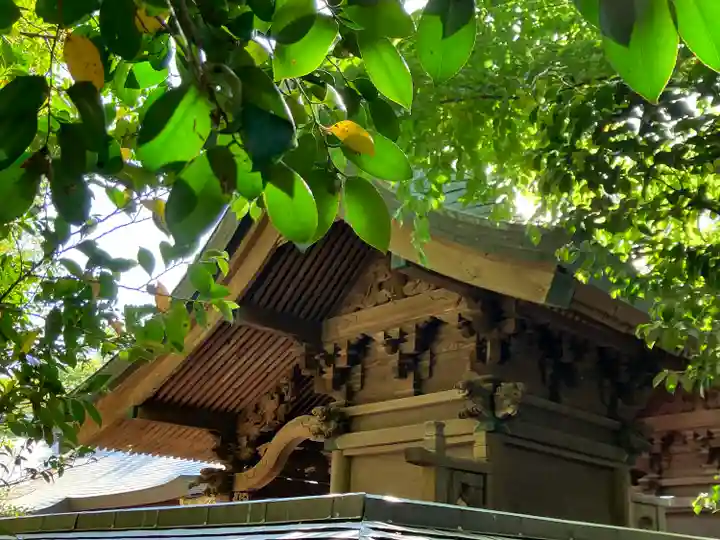 検見川神社の本殿・本堂