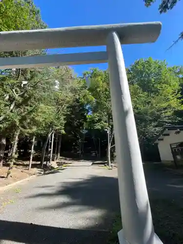 温根湯神社の鳥居