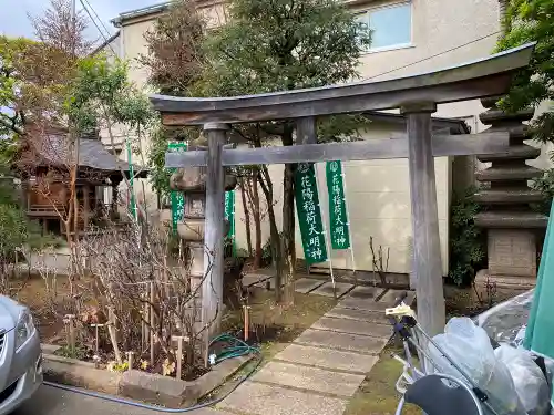 清林寺の鳥居