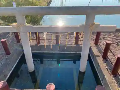 息栖神社の鳥居