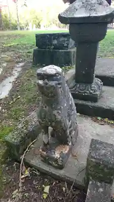 八幡神社の狛犬