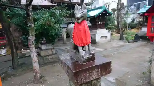 三輪神社の狛犬