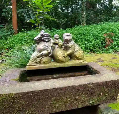 息栖神社の手水舎
