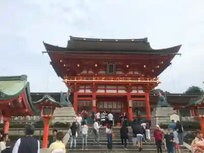 伏見稲荷大社の山門・神門