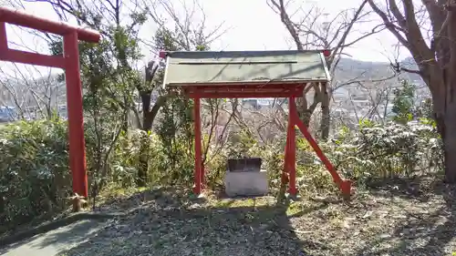 小橋内稲荷神社の手水舎