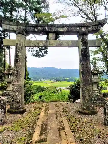 潮見神社の鳥居