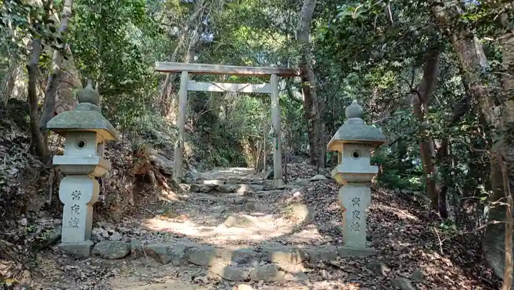 伊射波神社の鳥居