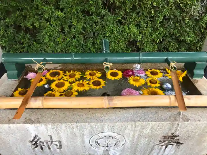 伊和志津神社の手水舎