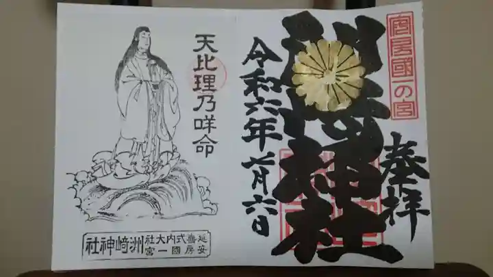 洲崎神社の御朱印