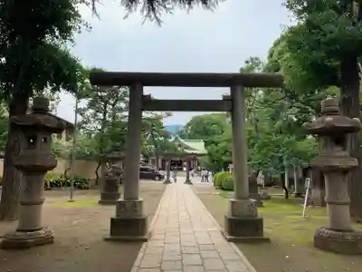 品川神社の鳥居