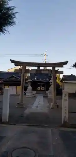 八幡神社の鳥居