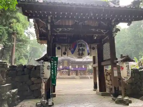 印岐志呂神社の山門・神門