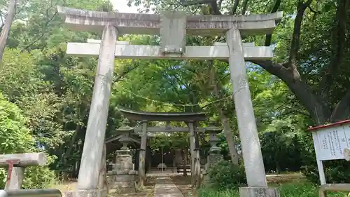 汁守神社の鳥居