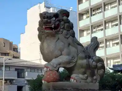 荻窪白山神社の狛犬