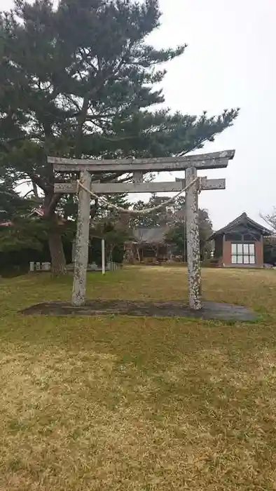 朝日山計仙麻神社の鳥居