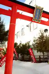 北見稲荷神社の鳥居