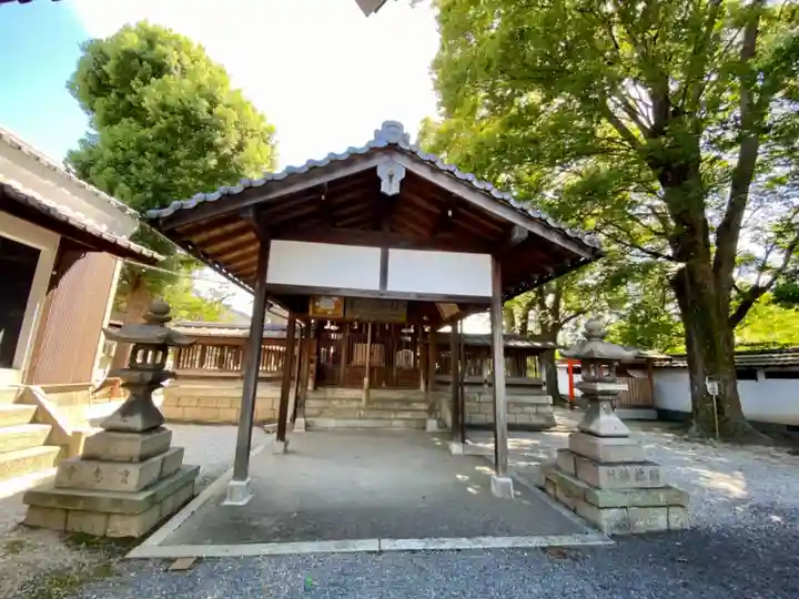 金井戸神社の本殿・本堂