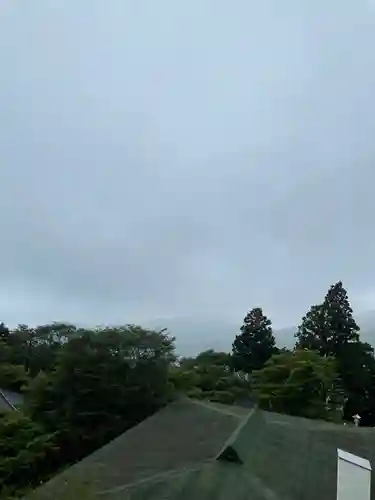 大山阿夫利神社の景色