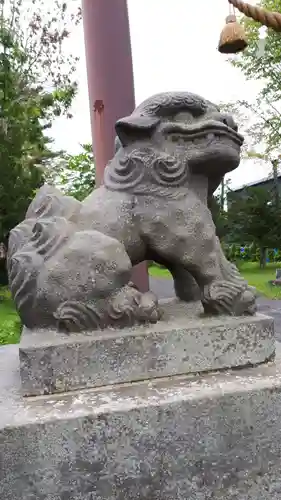 ニセコ狩太神社の狛犬