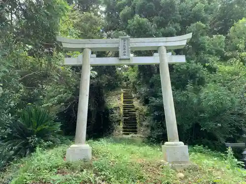 金比羅神社の鳥居