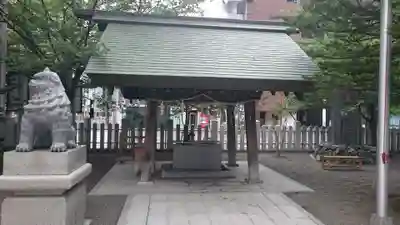 北海道神宮頓宮の手水舎