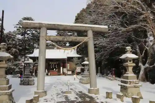 三春大神宮の鳥居