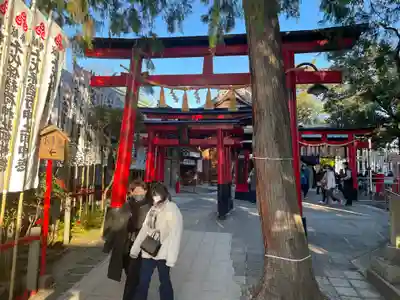 千代保稲荷神社の鳥居