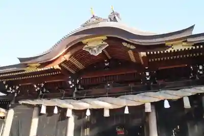寒川神社の本殿・本堂