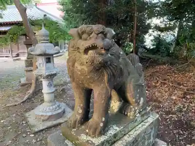八幡神社の狛犬