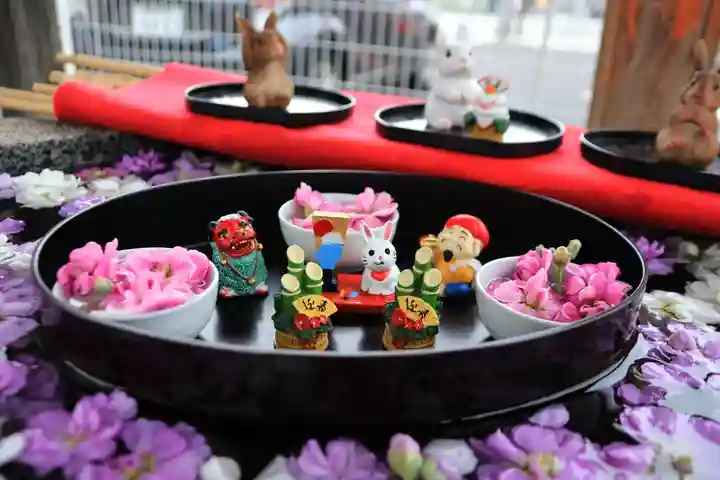 阿邪訶根神社の手水舎