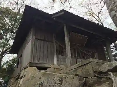 佐志能神社の本殿