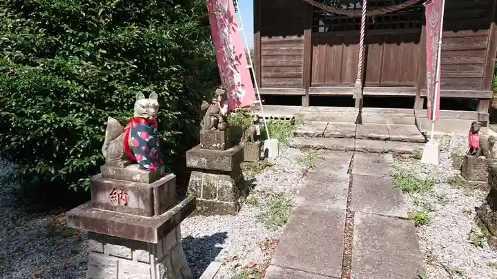 網戸神社の狛犬