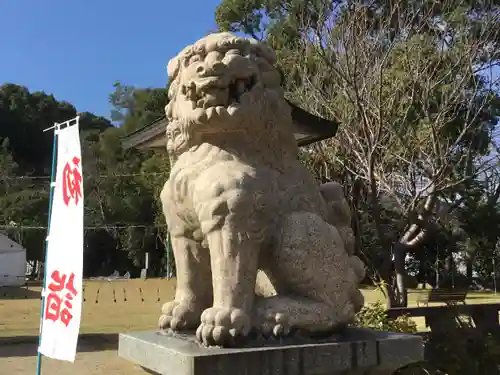 長崎縣護國神社の狛犬