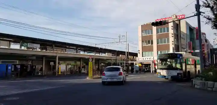 半田稲荷神社の周辺