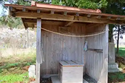 鏑箭神社の手水舎
