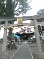 坂戸御嶽神社の鳥居