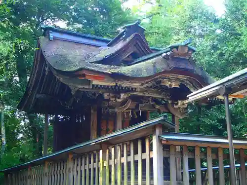 真木倉神社の本殿