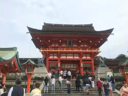 伏見稲荷大社の山門・神門