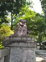 調神社の狛犬