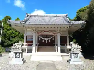 八幡社の本殿・本堂
