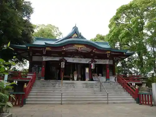 多摩川浅間神社の本殿・本堂