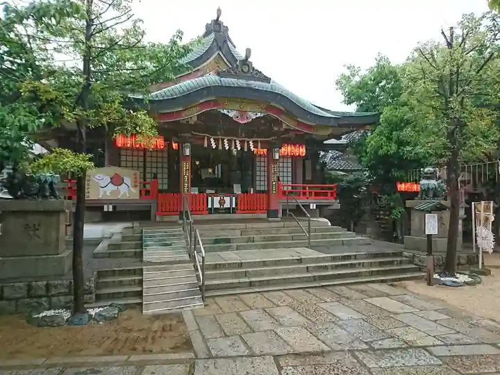 阿倍王子神社の本殿・本堂