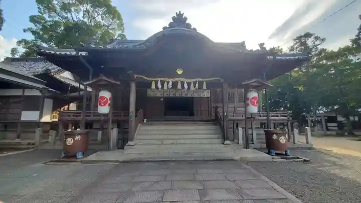 山北八幡神社の本殿・本堂