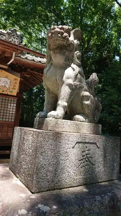 古宮神社の狛犬