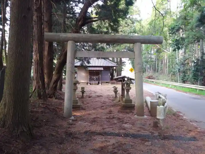 勝手神社の鳥居