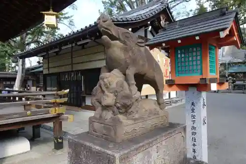 護王神社の狛犬