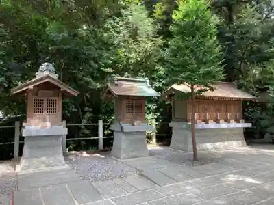 越ヶ谷久伊豆神社の末社・摂社