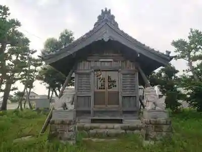 境神明社の本殿